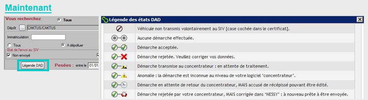 DAD maintenant